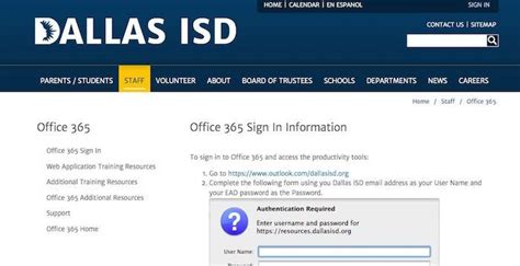 dallas isd email